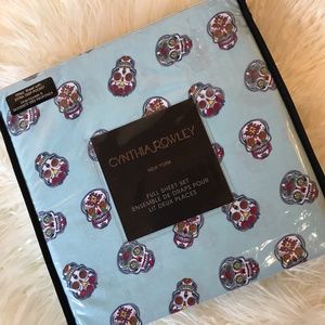 CYNTHIA ROWLEY Full Sheet Set Blue